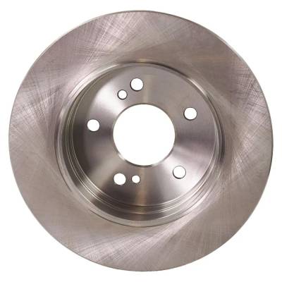 Rareelectrical - New Solid Brake Disc Compatible With Chrysler Mercedes Benz Slk320 Base 6 Cyl 3.2L 300Ce Base 6 Cyl - Image 4
