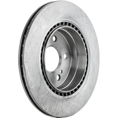 Rareelectrical - New Vented Brake Disc Compatible With Mercedes Benz C300 4Matic Sport 6 Cyl 3.5L E550 Base 8 Cyl - Image 6