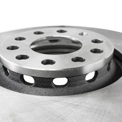 Rareelectrical - New Vented Brake Disc Compatible With Audi A4 Quattro Cabriolet 6 Cyl 3.0L A8 Base 8 Cyl 3.7L A4 - Image 8