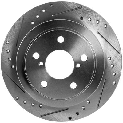 New Solid Brake Disc Compatible With Subaru Legacy Gt 4 Cyl 2.2L Forester X L.L. Bean Edition 4 Cyl