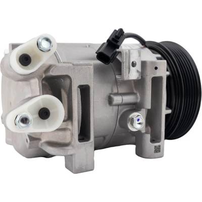 Rareelectrical - New 6-Groove Pulley A/C Compressor Compatible With Nissan Altima Sr 4 Cyl 2.5L Altima Base 4 Cyl - Image 3