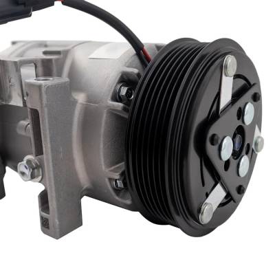 Rareelectrical - New 6-Groove Pulley A/C Compressor Compatible With Nissan Altima Base 4 Cyl 2.5L Altima S 4 Cyl 2.5L - Image 7