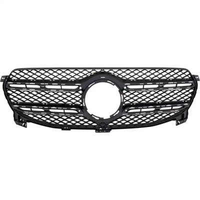 Rareelectrical - New Textured Black Grille Assembly Compatible With Mercedes Benz Gle350 4Matic 4 Cyl 2.0L Gle450 - Image 2