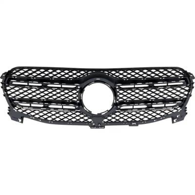 Rareelectrical - New Textured Black Grille Assembly Compatible With Mercedes Benz Gle350 4Matic 4 Cyl 2.0L Gle450 - Image 4