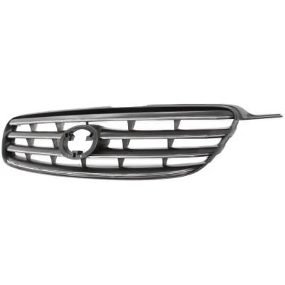 Rareelectrical - New Painted Gray Grille Assembly Compatible With Toyota Corolla Le 4 Cyl 1.8L Corolla Ce 4 Cyl 1.8L - Image 2