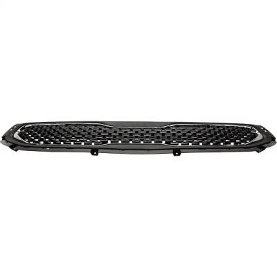Rareelectrical - New Painted Black Grille Assembly Compatible With Kia Niro Ex 4 Cyl 1.6L Niro S Touring 4 Cyl 1.6L - Image 6