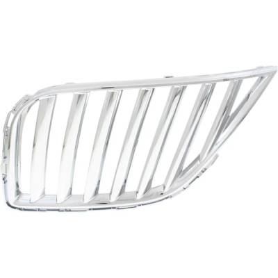 Driver Side Grille Assembly Compatible With Lincoln Mkx Base 6 Cyl 3.7L 2011-2015 By Fo1200570