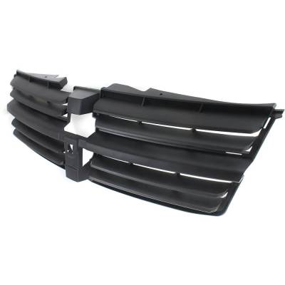 Rareelectrical - Textured Gray Grille Assembly Compatible With 2008-2010 Dodge Grand Caravan Se 3.3L (08-10) Sxt 3.8L - Image 2