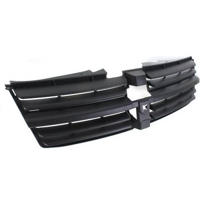 Rareelectrical - Textured Gray Grille Assembly Compatible With 2008-2010 Dodge Grand Caravan Se 3.3L (08-10) Sxt 3.8L - Image 3