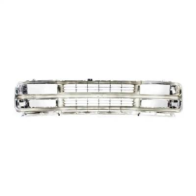 RAREELECTRICAL - New Dual Headlight Grille Assembly Compatible With Chevrolet Express 3500 Base 8 Cyl 6.5L Express - Image 4