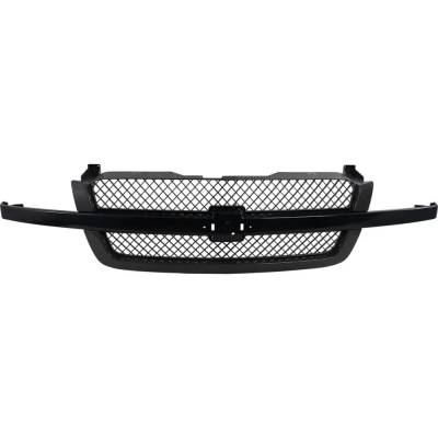 Rareelectrical - Grille Assembly Compatible With 2003-2007 Chevrolet Silverado 1500 Ss 6.0L (03-06) Silverado 1500 - Image 2