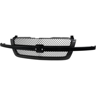 Rareelectrical - Grille Assembly Compatible With 2003-2007 Chevrolet Silverado 1500 Ss 6.0L (03-06) Silverado 1500 - Image 3