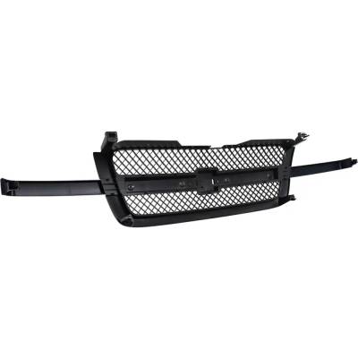 Rareelectrical - Grille Assembly Compatible With 2003-2007 Chevrolet Silverado 1500 Ss 6.0L (03-06) Silverado 1500 - Image 6