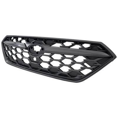 Rareelectrical - New Painted Gray Grille Assembly Compatible With Subaru Wrx Premium 4 Cyl 2.4L Wrx Gt 4 Cyl 2.4L - Image 3