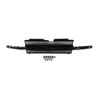Rareelectrical - Grille Assembly Compatible With 2002-2009 Chevrolet Trailblazer Ls 5.3L (06-07) Lt 4.2L (02-09) 5.3L - Image 5