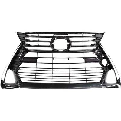 New Chrome Shell Grille Assembly Compatible With Lexus Gs200t Base 4 Cyl 2.0L Gs350 Base 6 Cyl 3.5L