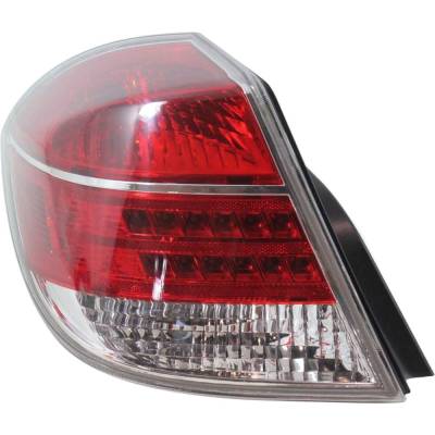 Tail Light Compatible With 2007-2009 Saturn Aura 2.4L 3.5L I4 Le5 Lz4 Ly7 Left Driver Side Halogen
