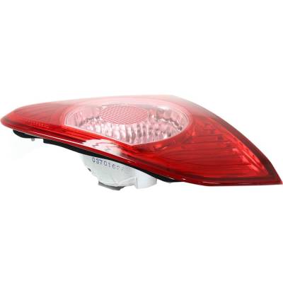 Rareelectrical - New Tail Light Compatible With 2009-2010 Toyota Corolla 1.8L I4 Left Driver Side Halogen Rept731306 - Image 4