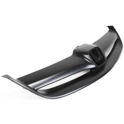 Rareelectrical - New Painted Black Grille Assembly Compatible With Honda Civic Si 4 Cyl 2.0L Civic Dx 4 Cyl 1.7L - Image 3