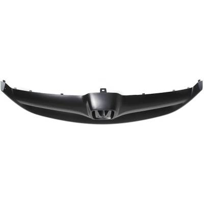 Rareelectrical - New Painted Black Grille Assembly Compatible With Honda Civic Si 4 Cyl 2.0L Civic Dx 4 Cyl 1.7L - Image 6
