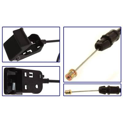 Rareelectrical - New Hood Cable Compatible With Ford Mercury Mariner Base 4 Cyl 2.3L Escape Xls Mariner Hybrid 4 Cyl - Image 5