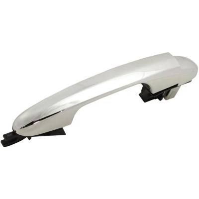 Rareelectrical - Front Or Rear Driver Side Exterior Door Handle Compatible With 2014-2016 Fiat 500L Chrome Without - Image 2