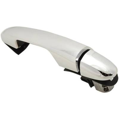 Rareelectrical - Front Or Rear Driver Side Exterior Door Handle Compatible With 2014-2016 Fiat 500L Chrome Without - Image 3