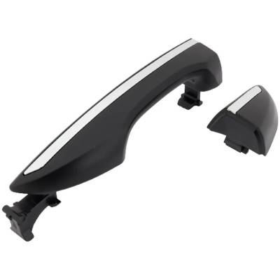 Rareelectrical - Front Driver Side Exterior Door Handle Compatible With 2014-2019 Toyota Corolla Chrome Lever With - Image 3