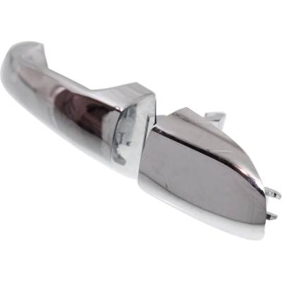 Rareelectrical - Left Rear Exterior Door Handle Compatible With 2004-2009 Kia Spectra Kia Spectra5 Chrome Without Key - Image 3
