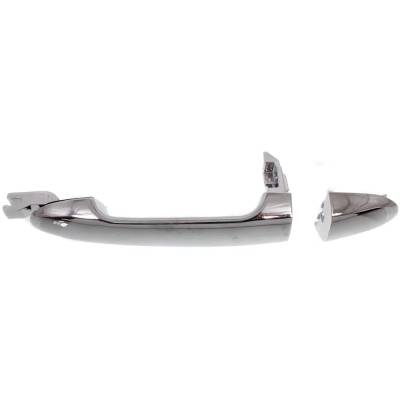 Rareelectrical - Left Rear Exterior Door Handle Compatible With 2004-2009 Kia Spectra Kia Spectra5 Chrome Without Key - Image 4