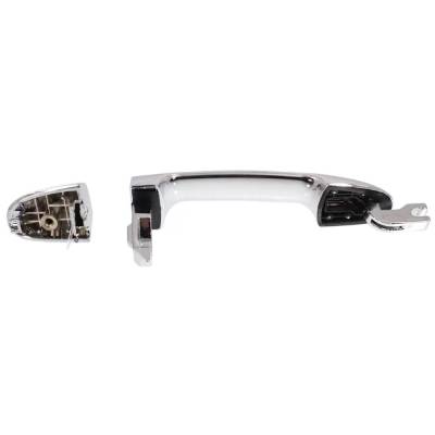Rareelectrical - Left Rear Exterior Door Handle Compatible With 2004-2009 Kia Spectra Kia Spectra5 Chrome Without Key - Image 5