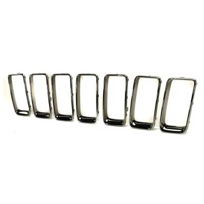 Rareelectrical - Center Grille Trim Compatible With Jeep Grand Cherokee All Submodels 2014-2016 By Ch1210129 - Image 3