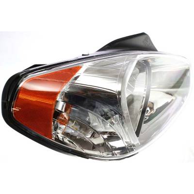 Rareelectrical - Headlight Compatible With 2006 Hyundai Accent 1.6L I4 G4ed Right Passenger Side Halogen H100187 - Image 3