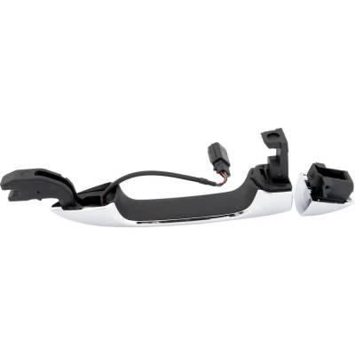 Rareelectrical - Front Passenger Side Exterior Door Handle Compatible With 2013-2021 Honda Pilot Honda Accord Chrome - Image 6