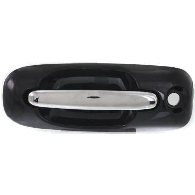 Left Front Exterior Door Handle Compatible With 2001-2007 Chrysler Town & Country Dodge Caravan
