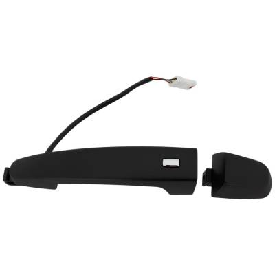 Rear Driver Side Exterior Door Handle Compatible With 2016-2022 Chevrolet Malibu Primed Paintable