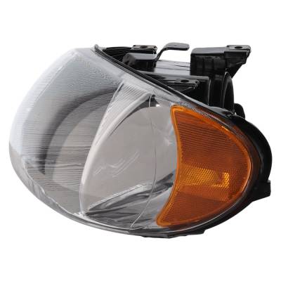 Rareelectrical - New Headlight Compatible With 2001-2007 Dodge Grand Caravan Voyager Town & Country Carava 3.3L 3.8L - Image 6