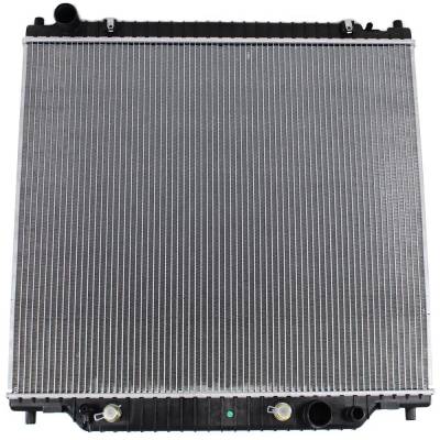 New 2-Row Core Radiator Compatible With Ford F-250 Super Duty Harley-Davidson Edition 10 Cyl 6.8L