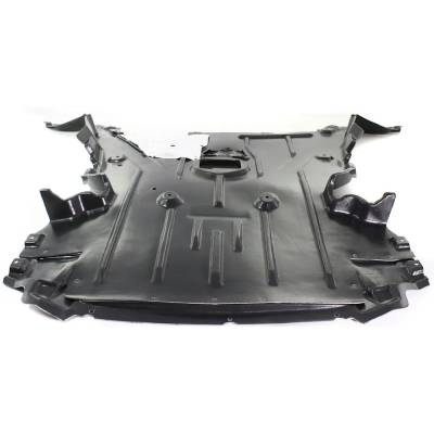 Engine Splash Guard Compatible With 2008-2013 Bmw 128I Rear Plastic Guard 51757166252 Under Engine