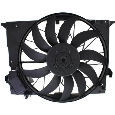 Rareelectrical - New Radiator Cooling Fan Assembly Compatible With Mercedes Benz Cl63 Amg Base 8 Cyl 6.3L E63 Amg - Image 5