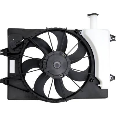 Rareelectrical - New Single Cooling Fan Assembly Compatible With Hyundai Kia Soul Ex+ 4 Cyl 2.0L Soul Gt-Line Limited - Image 2