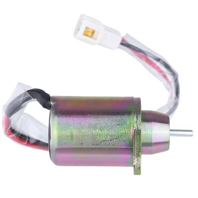 Rareelectrical - Fuel Shutdown Solenoid Compatible With John Deere 4200-4710 3032E-3038E Hyundai R55-5 R60-5 Yanmar - Image 2