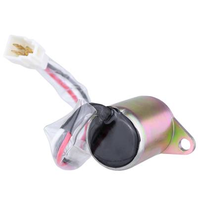 Rareelectrical - Fuel Shutdown Solenoid Compatible With John Deere 4200-4710 3032E-3038E Hyundai R55-5 R60-5 Yanmar - Image 3