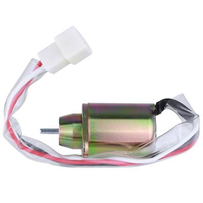 Rareelectrical - Fuel Shutdown Solenoid Compatible With John Deere 4200-4710 3032E-3038E Hyundai R55-5 R60-5 Yanmar - Image 6