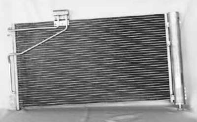 New A/C Condenser Compatible With 2001-2005 Mercedes-Benz C230 Mercedes-Benz C240 Mercedes-Benz C32