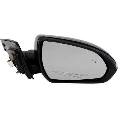Rareelectrical - New Side Mirror Compatible With 2017-2018 Hyundai Elantra 2.0L 1.4L I4 Right Passenger Side 128Hp - Image 5