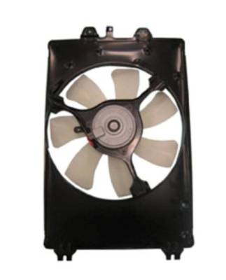 New Ac Condenser Fan Assembly Compatible With 2009-2014 Honda Pilot Awd 38615-Rn0-A01 38611-Rye-A01