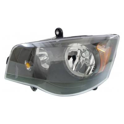 Rareelectrical - New Left Halogen Headlights Compatible With Dodge Grand Caravan Gt Mini Passenger Van 4 Door 3.6L - Image 1