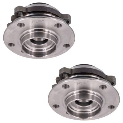 Pair Of Rear Hub Assembly Compatible With 2011-2018 Bmw 550I 535I Gt 550I Gt 650I Xdrive Alpina B6