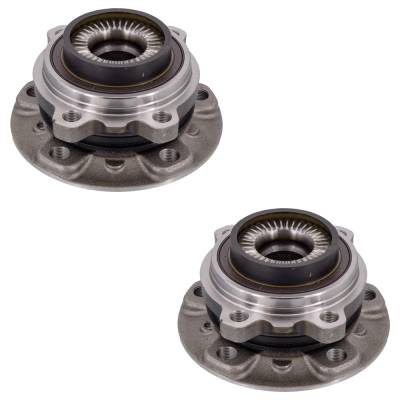 Rareelectrical - Pair Of Rear Hub Assembly Compatible With 2011-2018 Bmw 550I 535I Gt 550I Gt 650I Xdrive Alpina B6 - Image 2